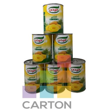 GOODY PINEAPPLE SLICED 6*567GM